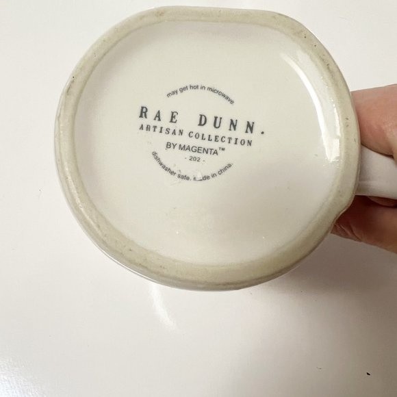 Rae Dunn | Hello Handsome Mug White with Black Lettering - Picture 4 of 6